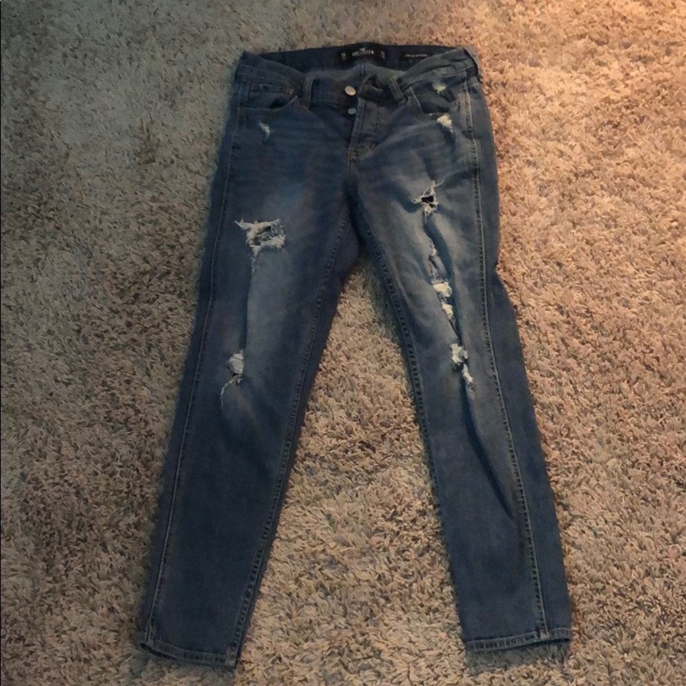 hollister jeans , size - 0